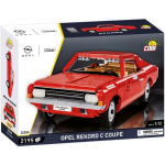 Konstruktor, auto Cobi Opel Rekord C Coupe 24345, 2195 tk, punane v.