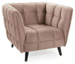 Tugitool Castello, tume liiv v., 92 cm x 85 cm x 78 cm