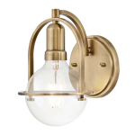 Valgusti seinale Elstead Lighting Somerset, E27, 1 x 60 W, l&auml;bipaistev v.