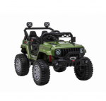 Laste elektriauto Off Road, roheline v.