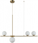 Valgusti rippuv AZzardo Santander AZ4419, G9, 4 x 5 W, kuldne v.