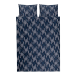 Voodipesukomplekt Domoletti Navaro D-1068, sinine v., 50 x 70 cm, 200 x 220 cm, 3 tk