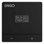 Termostaat Engo Controls, pinnale paigaldatav, must, 8 cm, 5 - 35 &deg;C