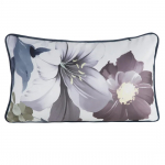 Dekoratiivne padi Sofia, valge/violetne, 30 cm x 45 cm