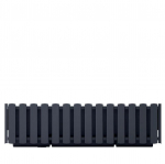 Lillepott Prosperplast BOARDEE FENCYCASE DDEF600-S433, plastik, 58 cm x 18 cm, &Oslash; 58 cm, antratsiit v.