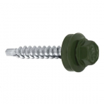 Isekeermestavad kruvid Klimas WFD, RAL6020, 4.8 mm x 25 mm, 250 tk