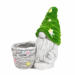 Aiakuju "P&auml;kapikk" Garden Center QNLR01H, 30 cm x 18 cm x 36 cm, valge/roheline