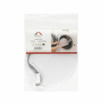 Pesukorv Domoletti, 18 cm x 15 cm, pol&uuml;ester, valge v.