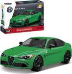 Konstruktor, auto Cobi Alfa Romeo Giulia Quadrifoglio 24605, 90 tk, roheline v.