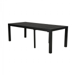 Aialaud 4IQ Aronas, must, 223 - 343 cm x 100 cm x 76 cm