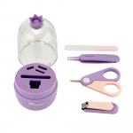 Manik&uuml;&uuml;rikomplekt beebidele Momini Lilac, 0 kuud, 5 tk, violetne v.