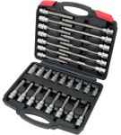 Kruvikeeraja otsikute komplekt Yato YT-77540, H10, 1/2"