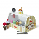 M&auml;nguk&ouml;&ouml;gi tarbed, j&auml;&auml;tisekomplekt Melissa & Doug Scoop & Serve, mitmev&auml;rviline