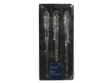 J&otilde;ulupuu ehe Decoris Frosted, l&auml;bipaistev v., 2 - 20 cm, klaas, 3 tk