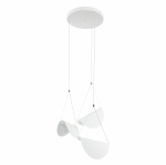Valgusti rippuv Domoletti Shell MD914090, LED, 3000 &deg;K, 3 x 7 W, valge v.