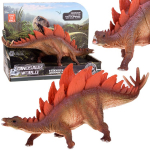 M&auml;ngukujuke, dinosaurus Dinosaur World Stegosaurus, 20 cm, pruun