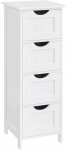 Eraldi seisev vannitoakapp Leobert LHC40W, valge v., 82 cm x 30 cm x 30 cm