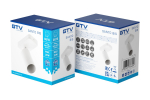 Valgusti seinale GTV Santo BIS, GU10, 1 x 20 W, valge v.