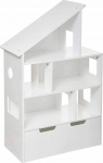 Laste raamaturiiul Atmosphera, valge v., 30 cm x 64.5 cm x 103.5 cm