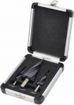 Astmeline puur, komplekt AWTools AW40943, metall/teras/plast, hss-tialn, silindriline, 4-39 mm x 10 cm