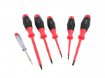 Kruvikeeraja komplekt Geko G30623, risti/lame, isoleeritud, 6 tk