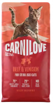 Kuiv kassitoit Carnilove Active Beef & Venison, veiseliha, 6 kg