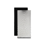 K&ouml;&ouml;gir&auml;tikute komplekt Homla Salado 777035, valge v./must v., 65 cm x 45 cm, 2 tk
