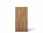 Riidekapp ADRK Bergma II, kuld v./artisan oak, 58 cm x 100 cm x 204 cm