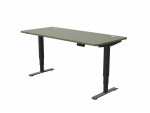 Arvutilaud reguleeritava k&otilde;rgusega Desktronic HomePro 40 853, 180 cm x 80 cm, 126 cm, must v./roheline v.