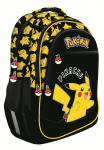 Kooli seljakott St.Majewski Pokemon Pikachu, must v./kollane v., 29 cm x 19 cm x 40 cm