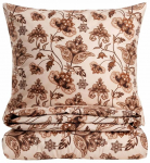 Voodipesukomplekt Homla Nerave 245109, pruun v., 70 x 80 cm, 200 x 220 cm, 3 os.