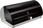 Kahjustatud pakendiga toode. Metallist leiva- ja saiakast Berlinger Haus Black Rose BH-6728, must v./kroom v.