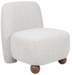 Tugitool Homla Norello 245134, beež v., 77 cm x 66 cm x 77 cm