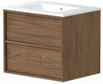 Vannitoakapp valamuga Raguvos Baldai Villa, copper oak v., 45.5 cm x 59 cm x 50 cm