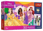 Pusle Trefl Relaxing with the Princesses, 41 cm x 27 cm, 100 tk