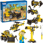 Konstruktor Woopie Steam Creator City Engineering, 223 tk, kollane v.
