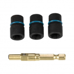 Otsikute komplekt Makita 1/4" For Heads, 50 mm, 15/16"