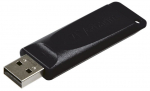 USB m&auml;lupulk Verbatim Slider, must v., 64 GB