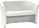 Diivan TM 2, valge v., 126 x 60 cm x 76 cm