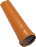 Kanalisatsioonitoru v&auml;liskanalisatsioonile Plastimex, 160 mm, 2 m