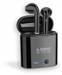 Juhtmeta k&otilde;rvaklapid Savio TWS-02, must
