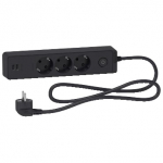 Pikendusjuhe Schneider Electric, 3 x 1 mm&sup2;, 1.5 m, 3 pesa, 2USB