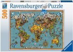 Pusle Ravensburger World Of Butterflies 15043, 36 cm x 49 cm, 500 tk, mitmev&auml;rviline