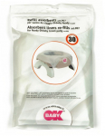 &Uuml;hekordne istmekate OkBaby Absorbent Liners, valge v.