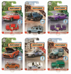 M&auml;nguauto Mattel Matchbox FWD28, mitmev&auml;rviline/(v&auml;rv/disain valitakse juhuslikult)