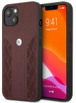 Telefoni &uuml;mbris CG Mobile BMW Curve Perforate Design iPhone 13, Apple iPhone 13, punane v.