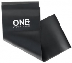 Takistuskumm One Fitness GT10, 120 cm x 12 cm x 0.04 cm, must v.