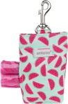 Alus koera v&auml;ljaheitekottide jaoks Amiplay Be Happy Dog Waste Dispenser Watermelon, 6 cm x 2 cm roheline v. / roosa v.