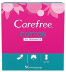 Pesukaitsmed Carefree Coton, Small, 56 tk