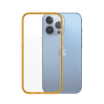 Telefoni &uuml;mbris PanzerGlass ClearCase, Apple iPhone 13 Pro, l&auml;bipaistev/kollane